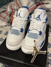 Jordan 4 retro blu militare
