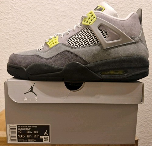 Air jordan retro 95 - 4, neon
