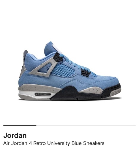 Air jordan retro university - 4,